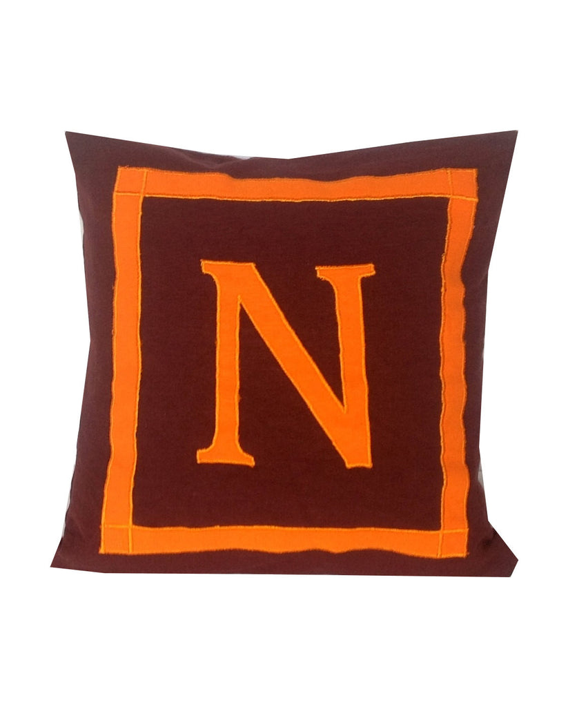 30% OFF Brown orange Decorative Pillow Covers, Letter Pillows, 18 x18, –  Beautiful Stud Earrings