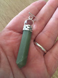 Green Aventurine Crystal Pendant