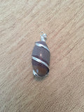 Shiva Lingam Wrapped Pendant