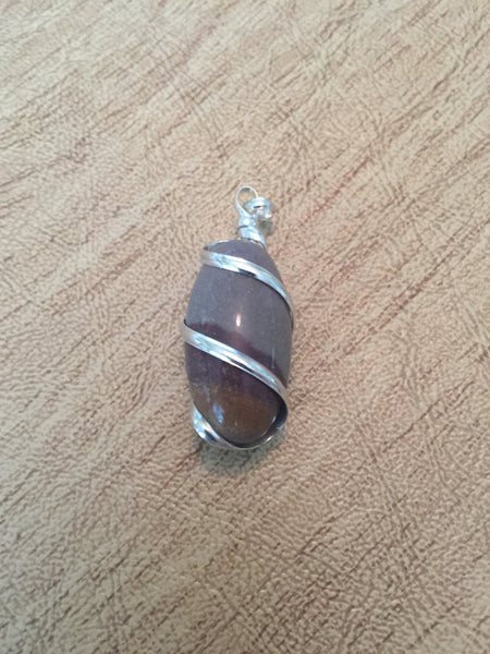 Shiva Lingam Wrapped Pendant