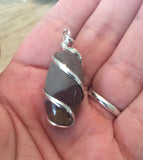 Shiva Lingam Wrapped Pendant