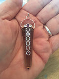 Smokey Quartz Chakra Pendant - Double Terminated - Smoky Quartz - Energy Healing - Reiki