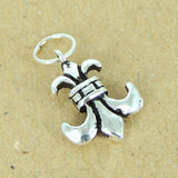 925 Sterling Silver Fleur de Lis Pendant Vintage Celtic WSP425 Wholesale: See Discount Coupons in Item Details
