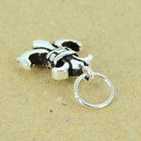 925 Sterling Silver Fleur de Lis Pendant Vintage Celtic WSP425 Wholesale: See Discount Coupons in Item Details