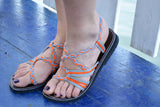 Sandals Handmade Woven Cotton Sandals Braided Sandals Water Resistant Sandals Handmade Sandals Sexy Sandals Boho Sandals Unique Sandals