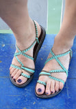 Woven Cotton Sandals Handmade Braided Sandals Water Resistant Sandals Handmade Sandals Sexy Sandals Boho Sandals Unique Sandals