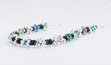 Kumihimo KIT pattern tutorial bracelet 8 Strands, Sterling Silver clasp included!