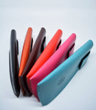 Glasses Case Soft Eyeglasses Case Teal Italian Leather Glasses Case Porta Occhiali Gift For Him GiftFor Her Mother's Gift Porta Occhiali