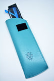 Glasses Case Soft Eyeglasses Case Teal Italian Leather Glasses Case Porta Occhiali Gift For Him GiftFor Her Mother's Gift Porta Occhiali