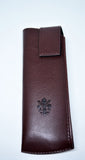 Glasses Case Soft Eyeglasses Case Brown Italian Leather Glasses Case Porta Occhiali Gift For Him Gift For Her Gift Mens Gift Porta Occhiali
