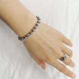 Men's Women Adjustable Braided Bracelet Tibetan Silver Cross Beads DiyNotion T251