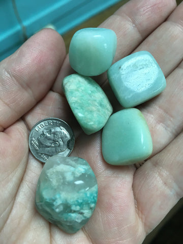 Tumbled Amazonite