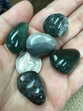 Moss Agate - Heart Chakra - Reiki - Energy Healing