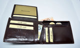 Leather Wallet Mens Wallet Genuine Italian Leather Wallet Made in Italy Bifold Wallet Mens Credit Card Holder Gift for Him Father's Gift