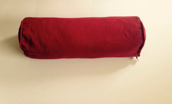 Maroon Bolster Pillows, Maroon Daybed Pillows, Custom Bolster Bolster pillows covers, Neck roll Pillow Covers, Yoga Pillow Covers