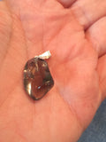 Smokey Quartz Pendant - Smoky Quartz -  Tumbled Quartz - Crown chakra - Quartz Jewelry