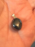 Hematite Pendant - Tumbled Hematite - Root chakra - Hematite Jewelry