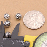 4 Pcs Sterling Silver 925 Vintage Round Bead WSP001X4 Wholesale: See Discount Coupons in Item Details
