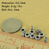 10 PCS 925 Sterling Silver Cross Spacers Vintage Celtic Jewelry Making Wholesale Retail WSP445X10