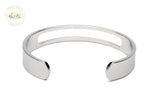 Silver Cuff Bracelet, Minimalist Silver Cuff Bracelet, Silver Bracelet, Cuff Bracelet, Silver Bangle