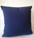Navy Blue Soild Pillows, Navy bedroom decor, Navy Solid throw pillow covers Cover, Navy Sofa Pillows, 16x16, 18x18, 20x20, 24x24, 26x26