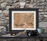 Adventure Awaits, Wall Art, Old Map, INSTANT DOWNLOAD Printable Wall Art, Adventure Wall Art, Travel quote, Vintage Map, Digital Download