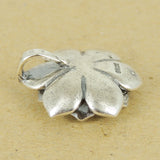 925 Stamp Sterling Silver Lotus Pendant Charm Protection WSP430 Wholesale: See Discount Coupons in Item Details
