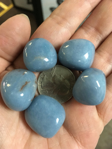 Tumbled Angelite Medium