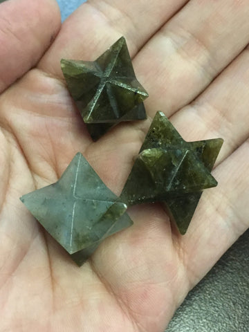 Labradorite Merkaba - Root Chakra - Solar Plexus - Reiki - Energy Healing