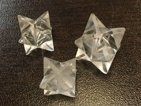Clear Quartz Merkaba - 7th Chakra - Crown Chakra - Reiki - Energy Healing