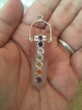 Rose Quartz Chakra Double Terminated Pendant - Heart Chakra - Energy Healing - Reiki - 4th Chakra - Love