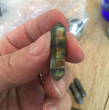 Labradorite Double Terminated Point - Throat Chakra - Reiki - Energy Healing
