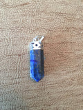 Lapis Lazuli Cap Pendant - Throat Chakra - Energy Healing - Reiki