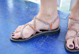 Sandals Handmade Woven Cotton Sandals Braided Sandals Water Resistant Sandals Handmade Sandals Sexy Sandals Boho Sandals Unique Sandals
