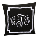 Monogram pillow cases, Euro Monogram Pillows, Gift Ideas for mom, Monogram Pillows,