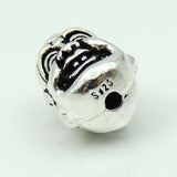925 Stamp Sterling Silver Buddha Head Bead Double-sided Buddhism WSP208 Wholesale: See Discount Coupons in Item Details