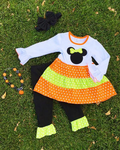 Minnie Halloween Boutique Set