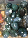 Moss Agate - Heart Chakra - Reiki - Energy Healing