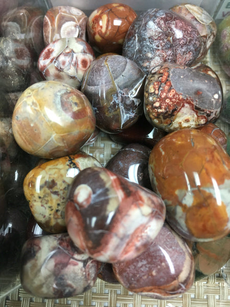 Rhyolite Tumbled Rainforest Jasper