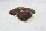 Natural Agate Coasters
