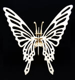 3D Wooden Jigsaw Puzzle Bufferfly Pattern Children Educational Wood Craft Puzzles Eco-Friendly Toy DIY Kit for Child Easter Gift for Kids