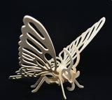 3D Wooden Jigsaw Puzzle Bufferfly Pattern Children Educational Wood Craft Puzzles Eco-Friendly Toy DIY Kit for Child Easter Gift for Kids