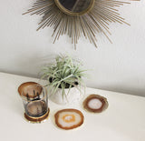 Natural Agate Coasters