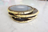 Natural Agate Coasters