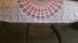 Pink & Purple Mandala flat sheet/tapestry/Dining Table Cover/Throw/Mandala Tapestry/Wall Hanging/Wall Tapestries/Perfect Christmas Present