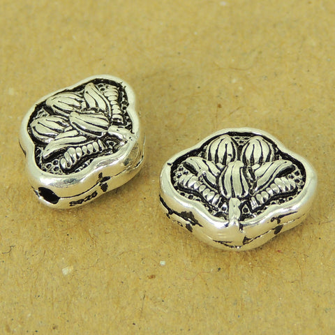 925 Stamp Sterling Silver Lotus Bead Vintage Celtic WSP455 Wholesale: See Discount Coupons in Item Details