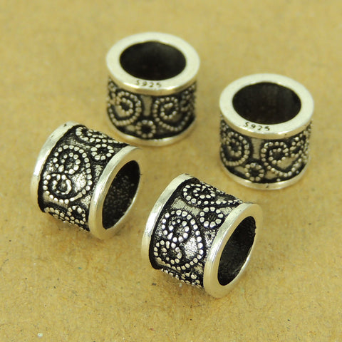 4 PCS 925 Stamp Sterling Silver Charm Love Heart Vintage Celtic WSP456X4 Wholesale: See Discount Coupons in Item Details