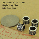 4 PCS 925 Stamp Sterling Silver Charm Love Heart Vintage Celtic WSP456X4 Wholesale: See Discount Coupons in Item Details
