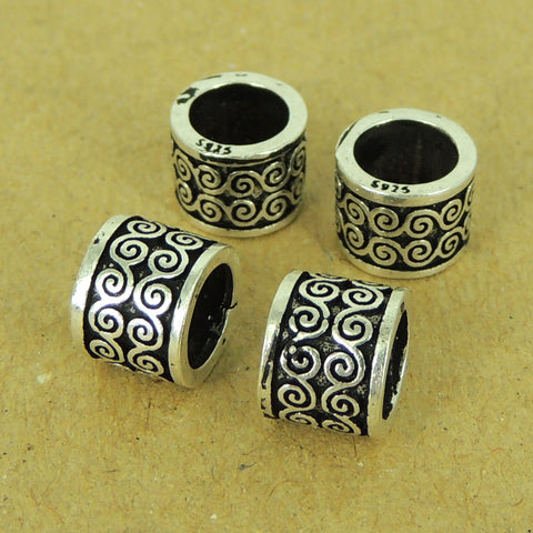 4 PCS 925 Stamp Sterling Silver Charm Vintage Celtic WSP466X4 Wholesale: See Discount Coupons in Item Details