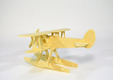 3D Wooden Jigsaw Puzzle Seaplane Aircraft Pattern Educational Wood Craft Puzzles Eco-Friendly Toy Kit for Child Birthday Gift for Kids